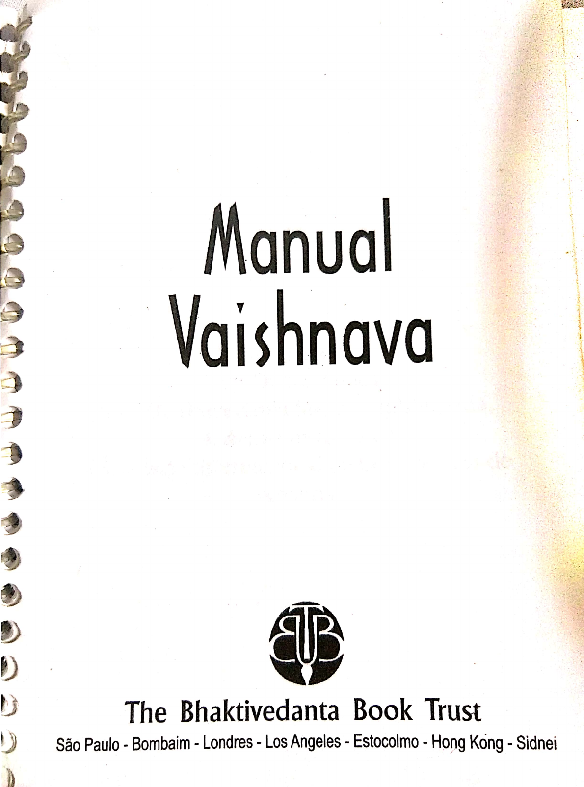 Manual Vaishnava Desenvolvimento Espiritual