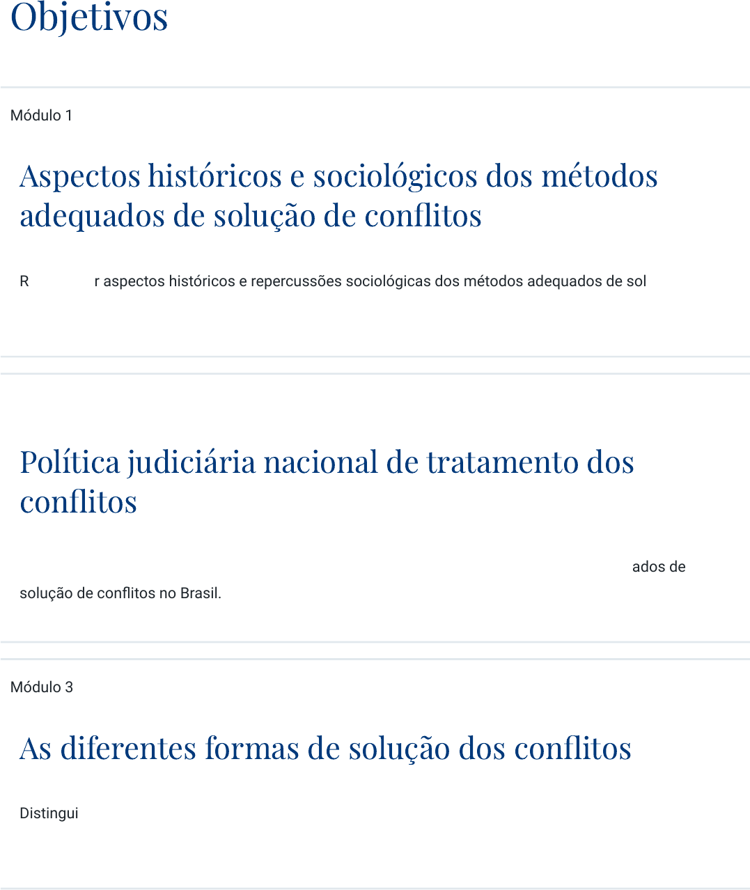 Meios Adequados de Solução de Conflitos - Direito Processual Civil e  Direito Civil