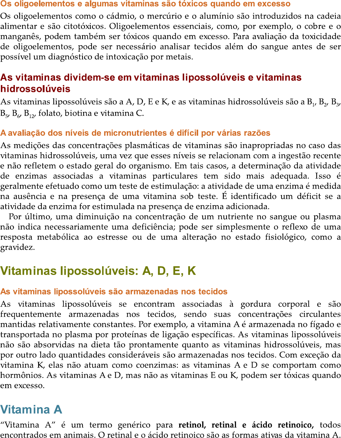 Vitaminas hidrossolúveis e lipossolúveis Bioquímica I Vitaminas hidrossolúveis e lipossolúveis Bioquímica I
