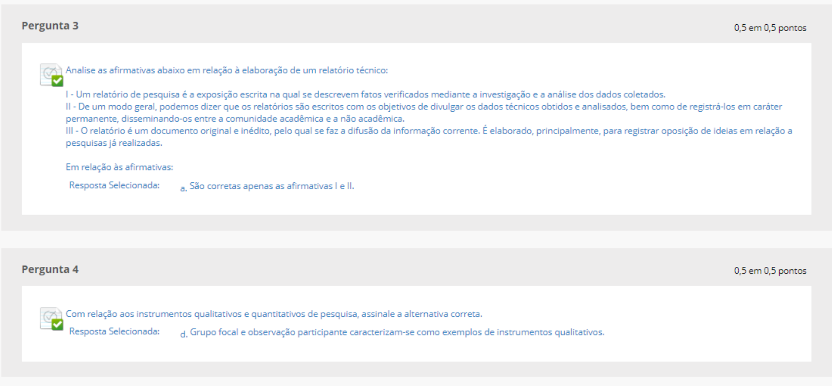 Questionário I - Métodos De Pesquisa - Metódos De Pesquisa Unip