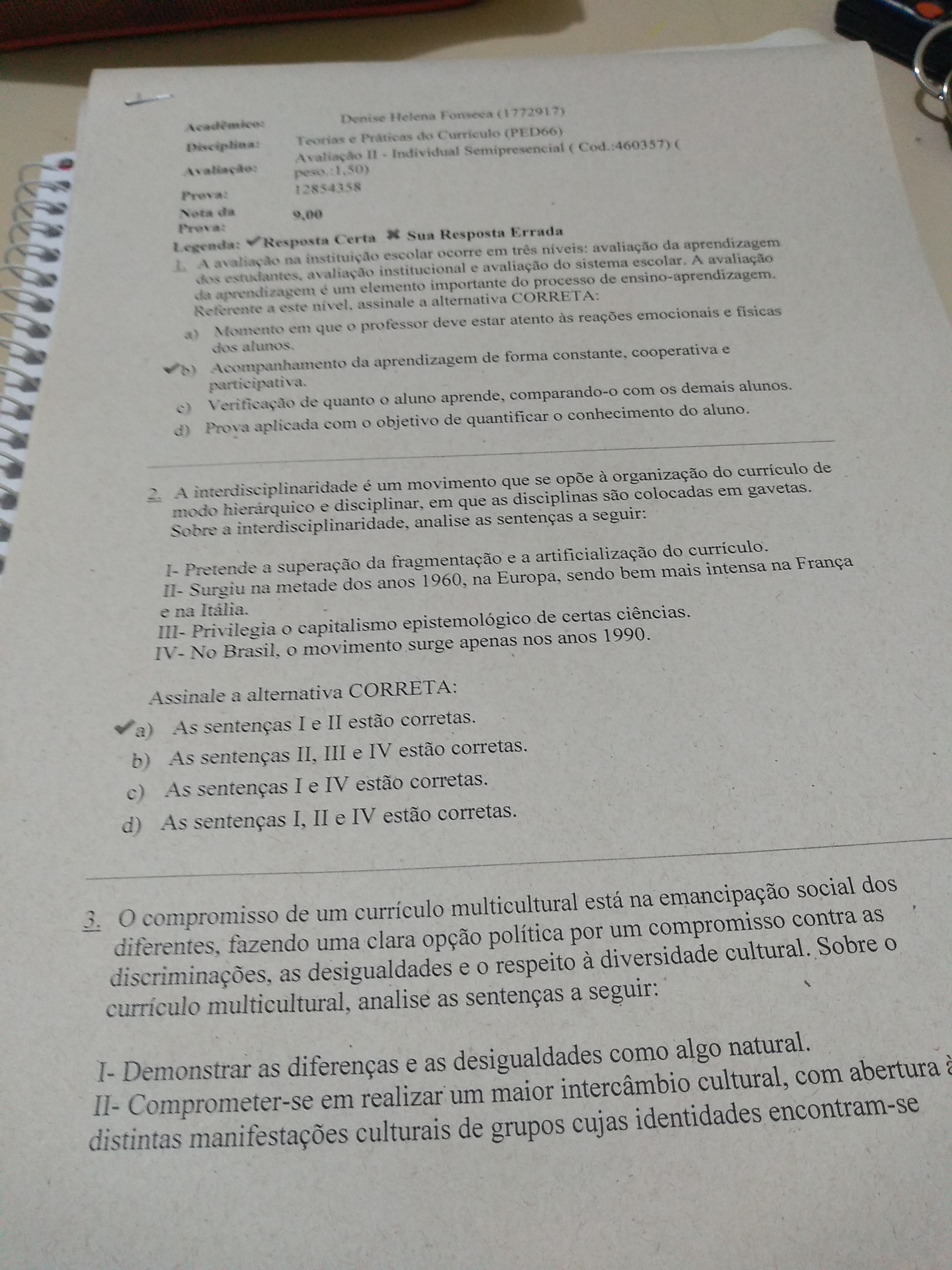 Teorias E Práticas Do Currículo - Pedagogia