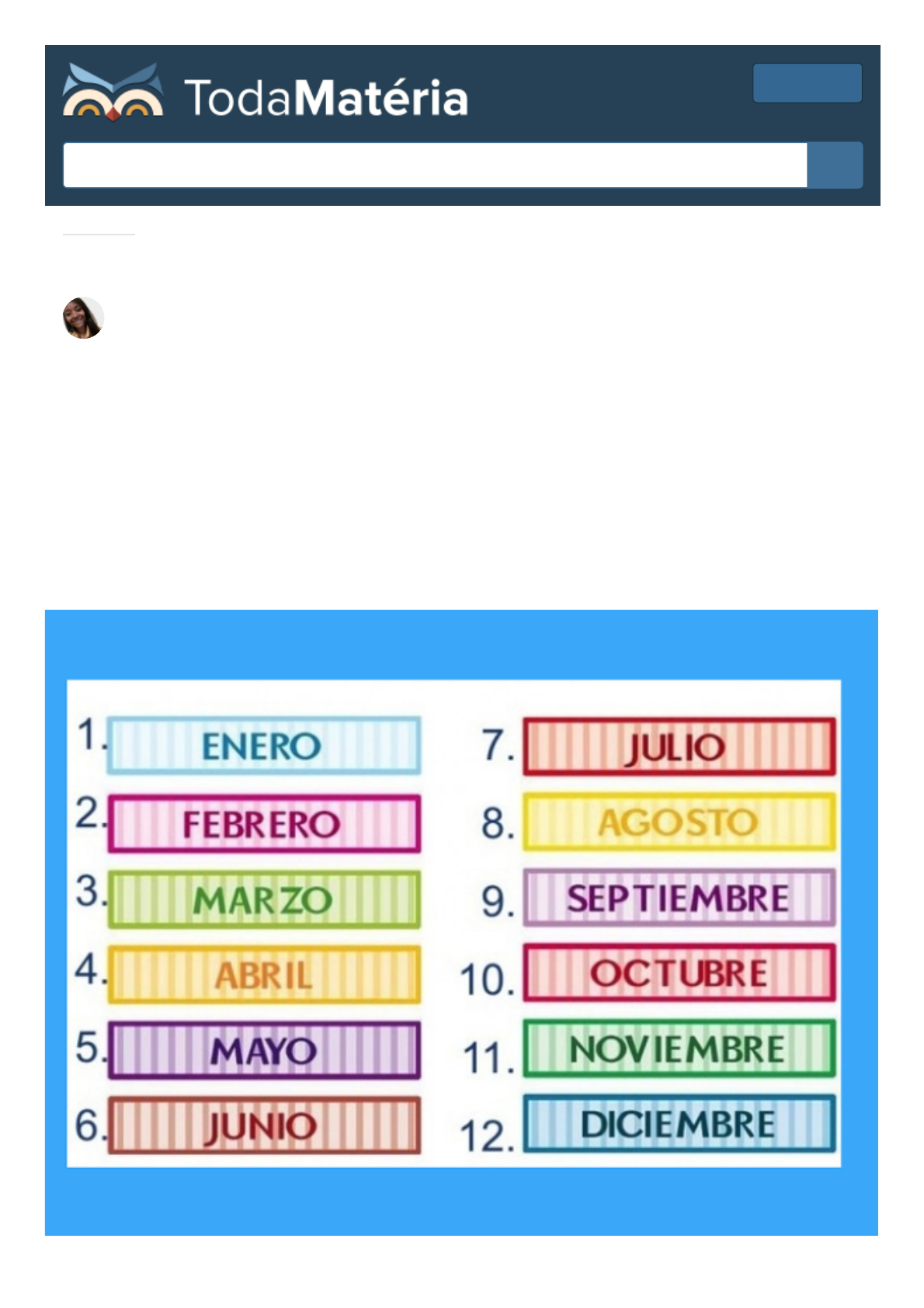 Dias da semana em espanhol - Días de la semana - Toda Matéria