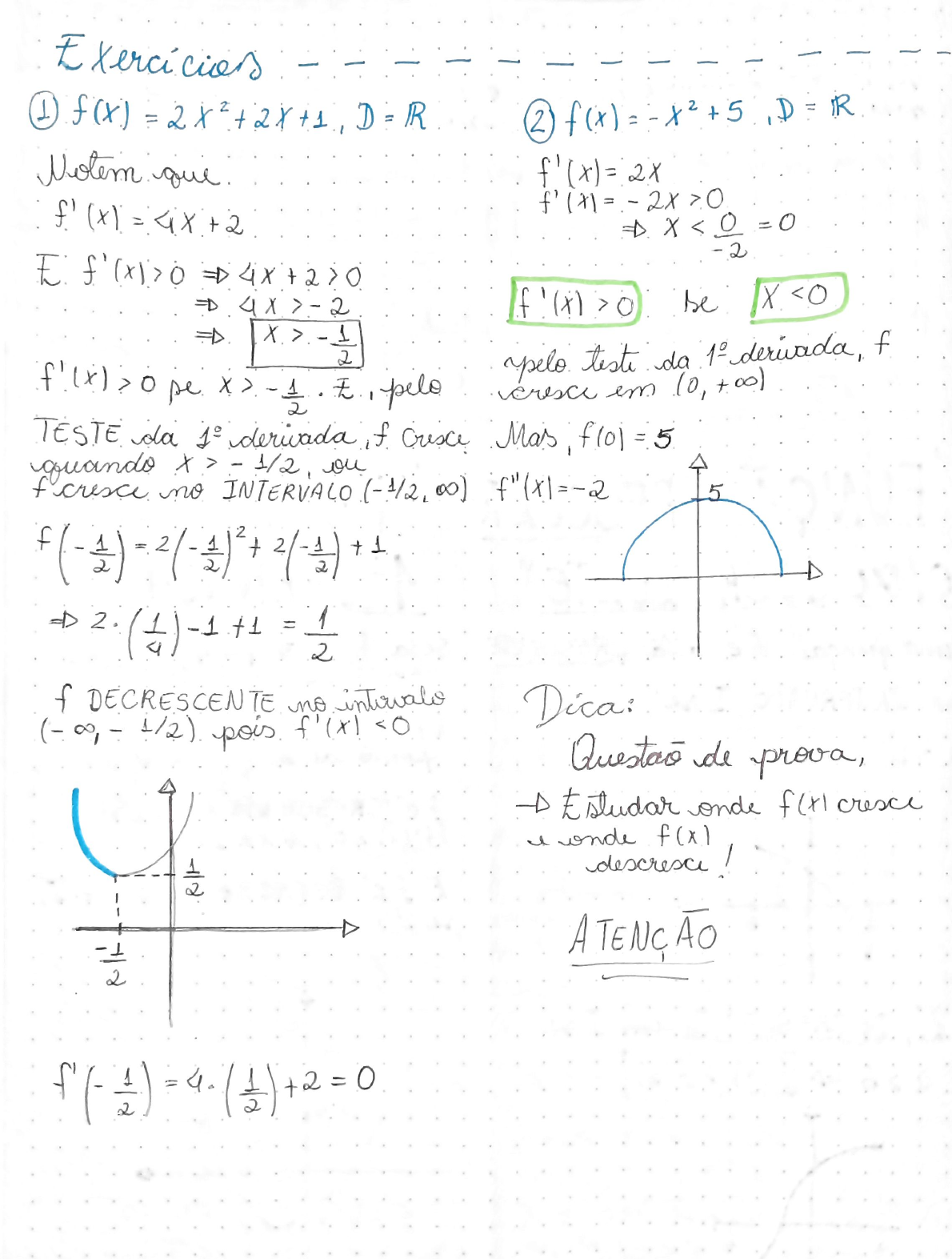 Função Crescente é Decrescente Exercícios Resolvidos Modisedu 7342