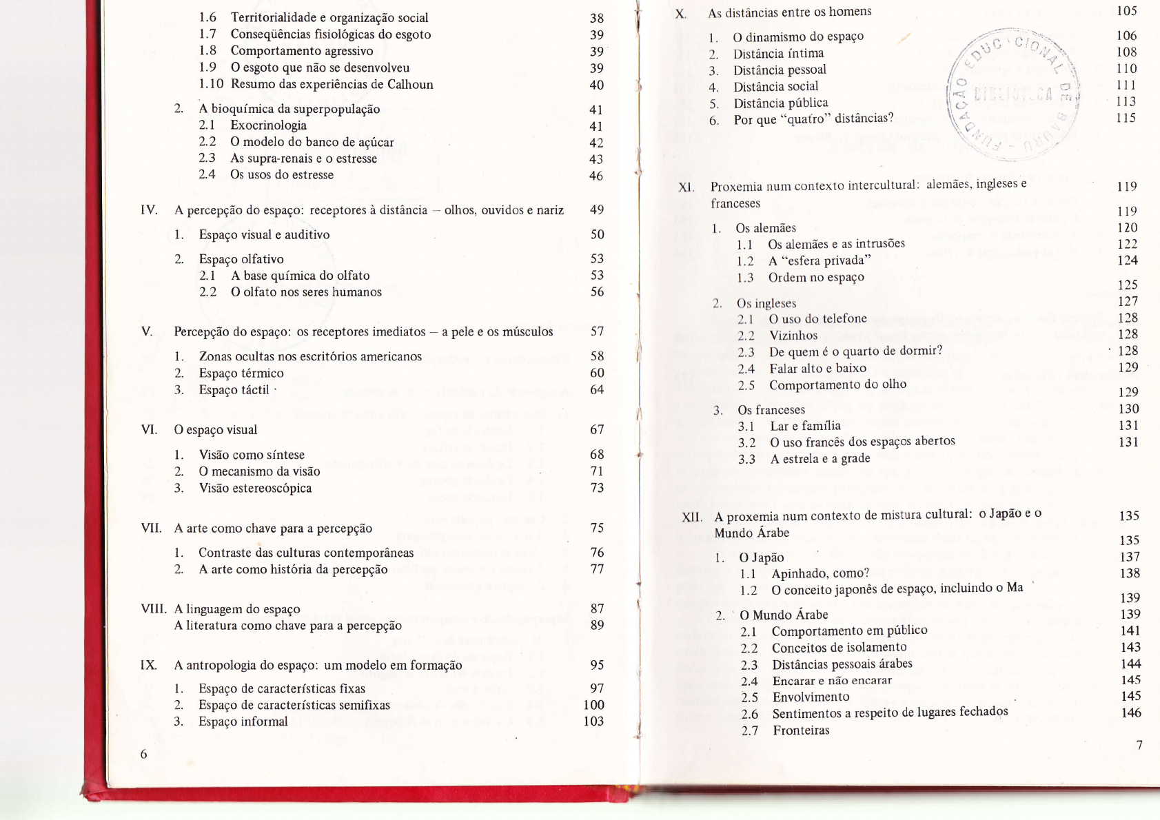 A Dimensao Oculta Edward T Hall Percepcao Ambiental 8