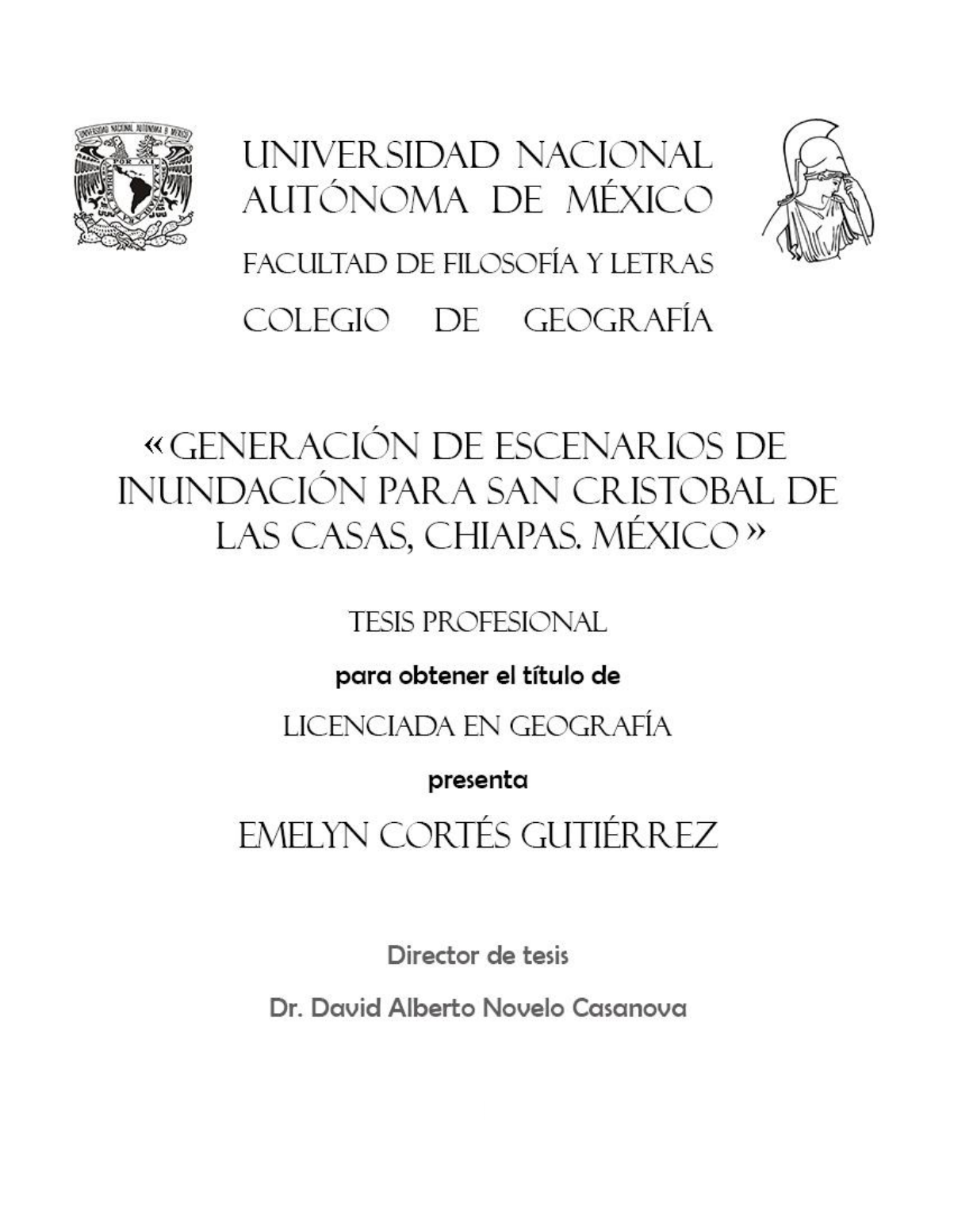 Generacion-de-escenarios-de-inundacion-para-San-Cristobal-de-la-Casas- Chiapas-Mexico - Ciências Sociais | Studenta