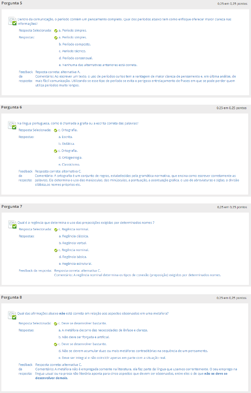 COMUNICAÇÃO APLICADA QUESTIONÁRIO UNIDADE II - Comunicação