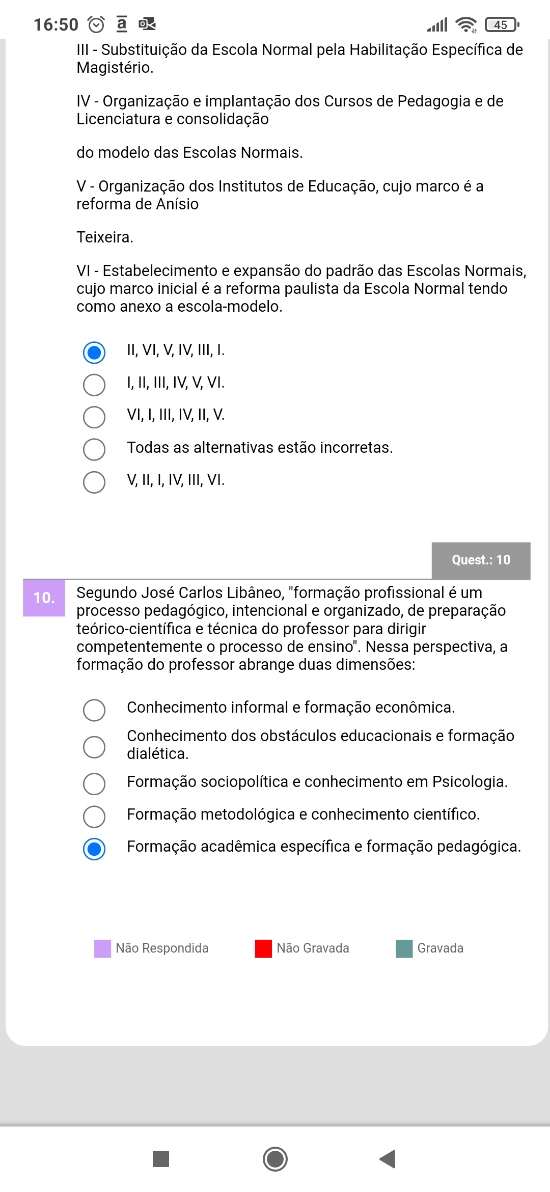 Simulado - Organizações E Politicas Públicas