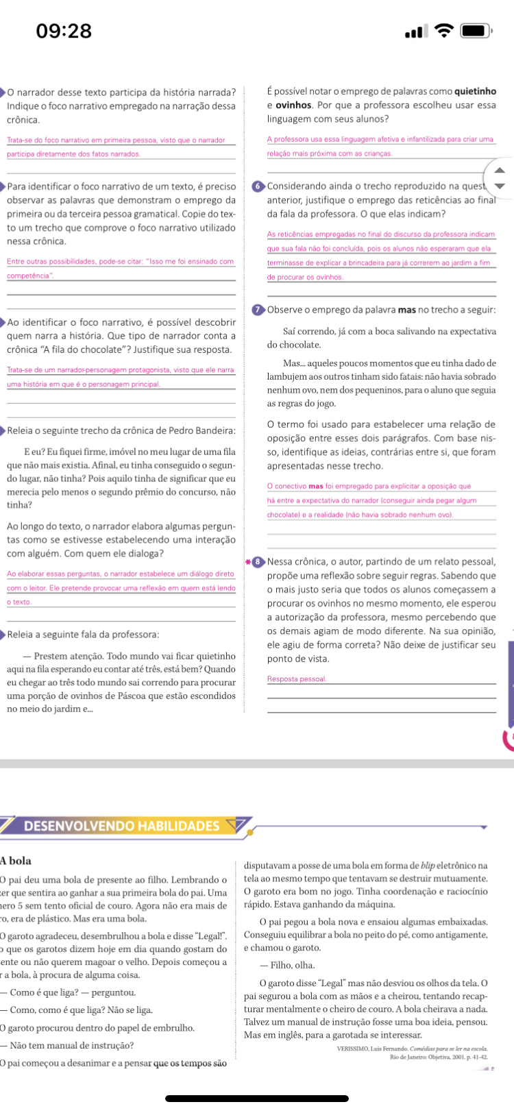 Tela que explica os conceitos e regras do jogo aos estudantes