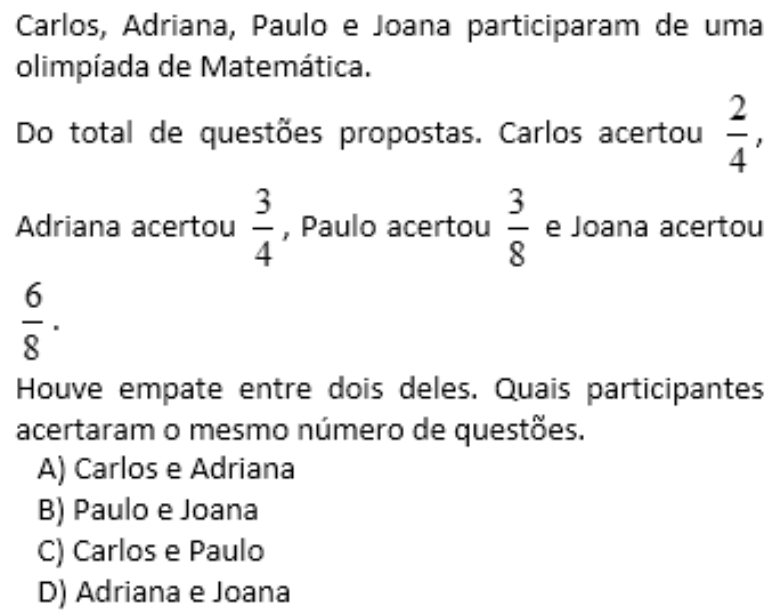 QI Tambaú - Fundamental II: Dominó das Frações - Matemática - 6º