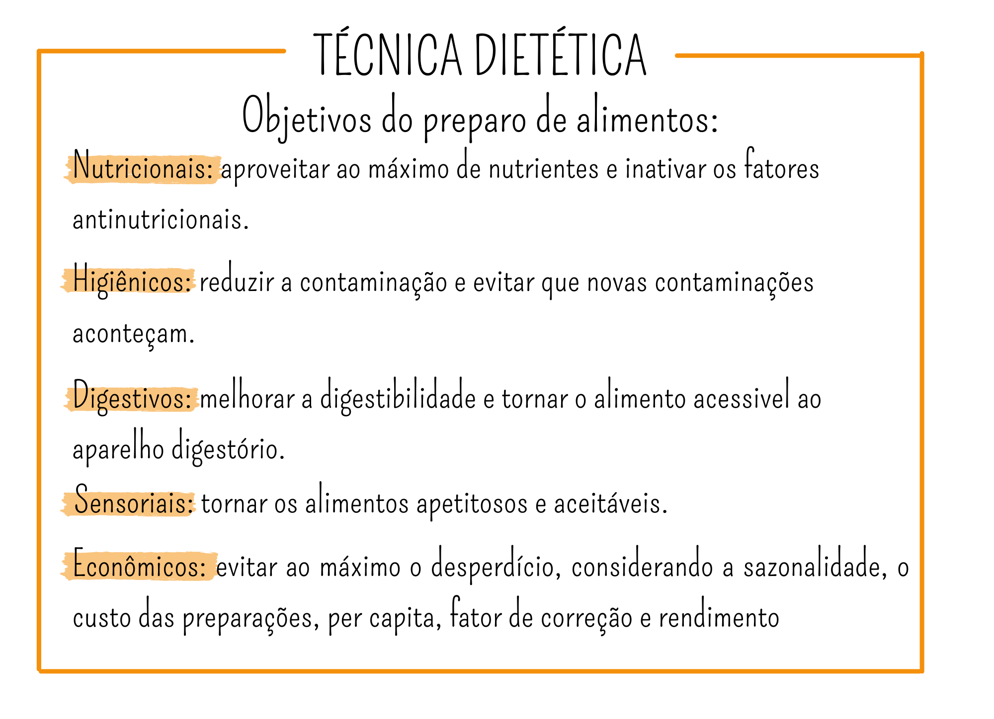 Mapa Mental TÉcnica DietÉtica Nutrição 6523