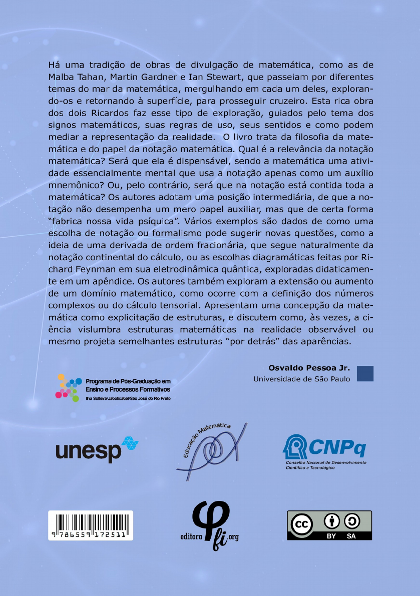 O símbolo e a realidade: sobre o papel da notação matemática como auxiliar  na resolução de problemas - Ricardo Mendes Grande; Ricardo Scucuglia  Rodrigues da Silva