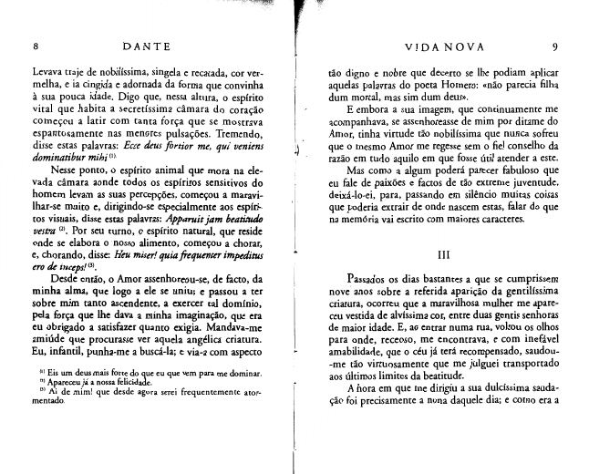 Ó musas, com o vosso alto engenho, ajudai-me;  - Dante