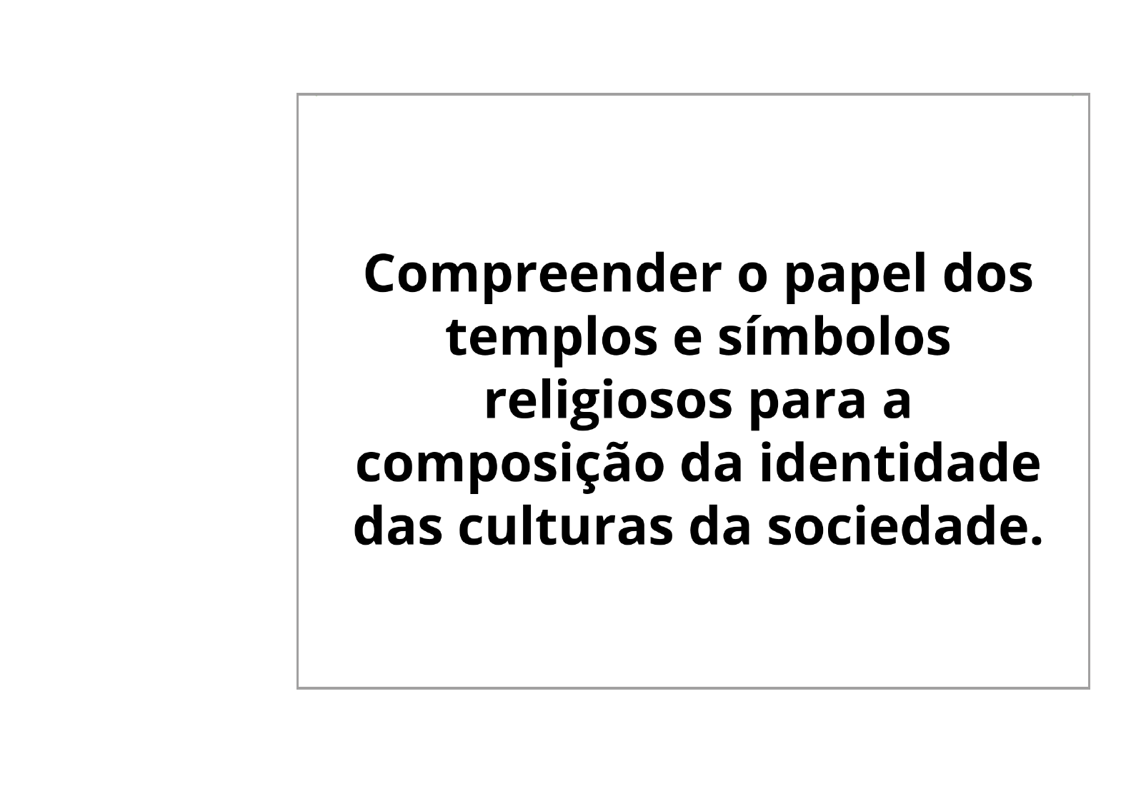 Plano de aula - 5º ano - Templos religiosos e culturas