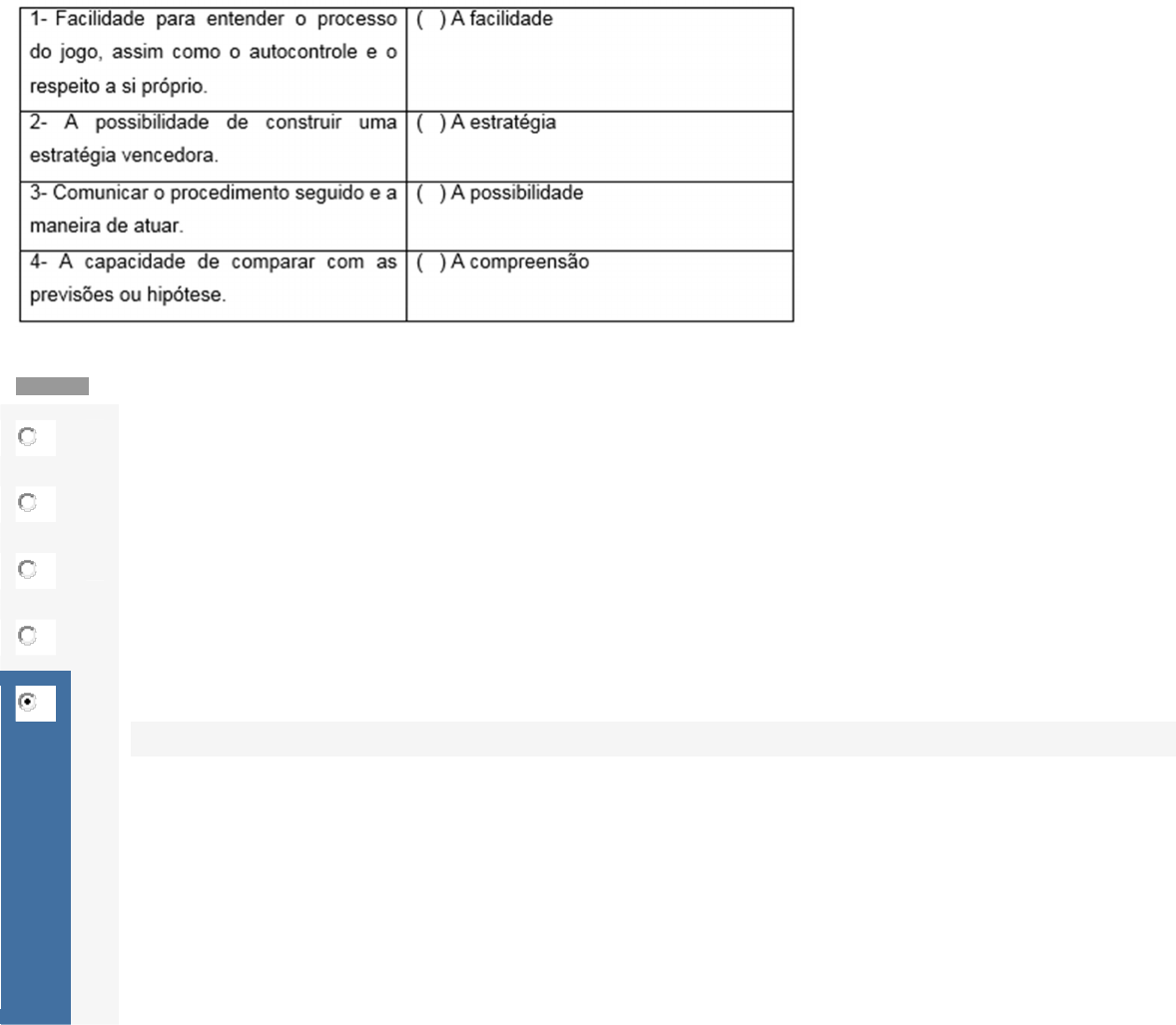 4) O texto tem objetivo de: (A) incentivar as regras do jogo. (B) divulgar  as regras do jogo. (C) 