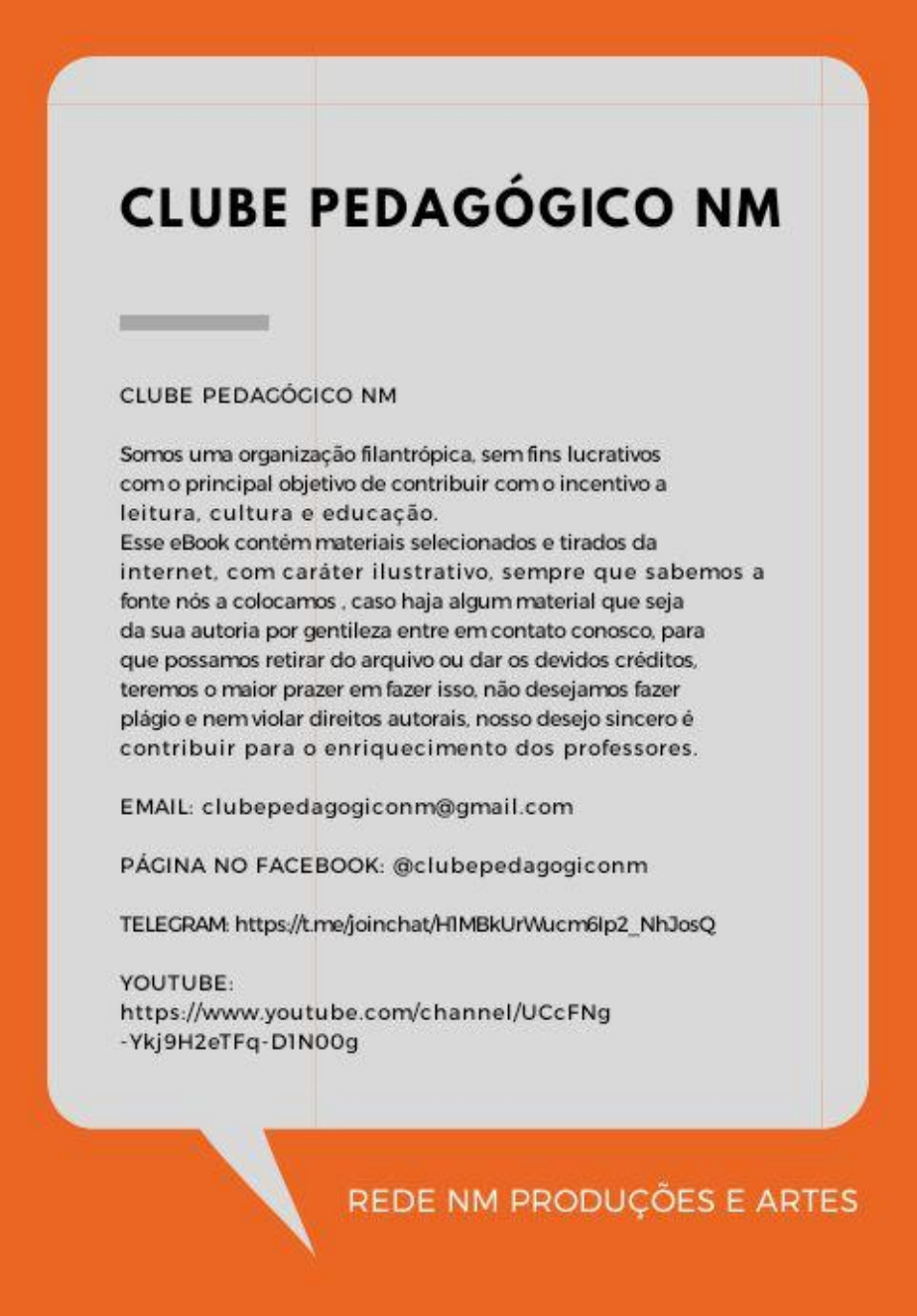 SEQUENCIAS DIVERSAS - CLUBE PEDAGÓGICO NM (1) - Pedagogia