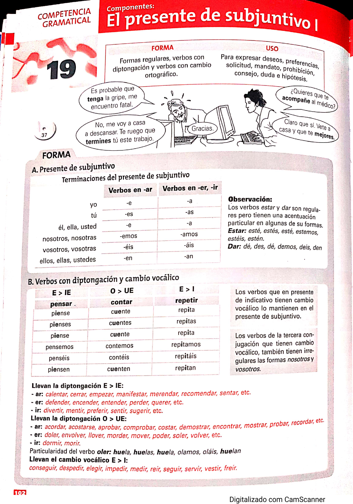 Exercícios sobre Presente do Subjuntivo: Português para estrangeiros