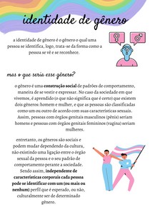 Identidade de Gênero - Resumo