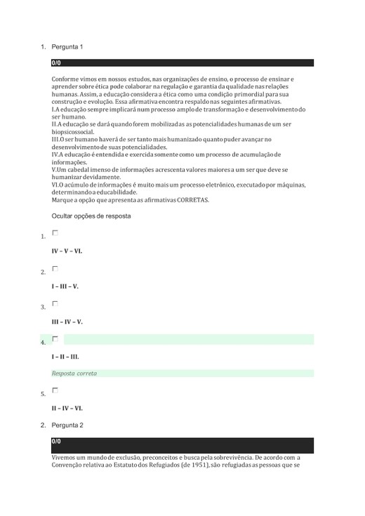 Aol 3 Ética e Cidadania