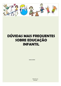 duvidas mais frequentes relacao educacao infantil