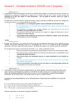SEMANA 1 INGLÊS
