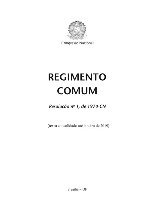 Regimento Comum