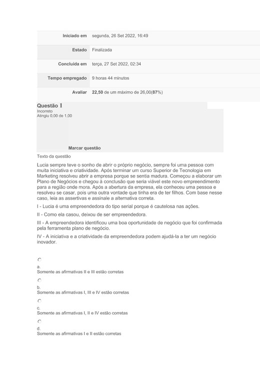 EMPREENDEDORISMO