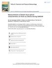 08-Measurements of desert dust optical characteristics at Porte au Sahara during SAMUM
