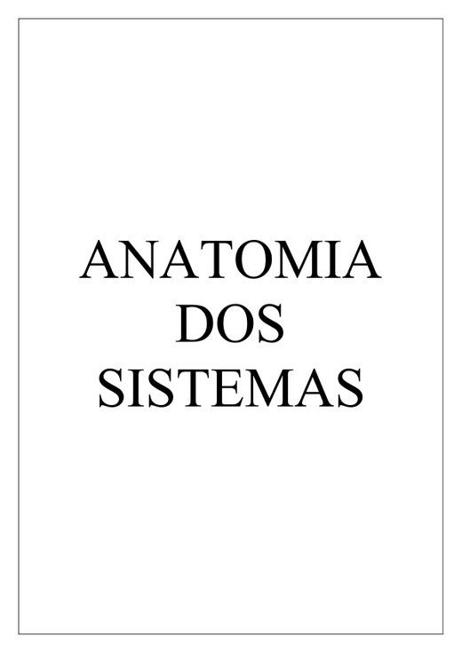EXERCICIOS ONLINE ANATOMIA DOS SISTEMAS UNIP