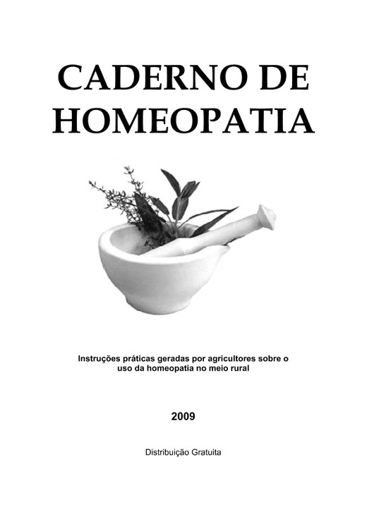 CADERNO DE HOMEOPATIA