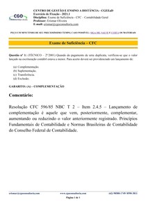 Exame de Suficiência - CFC 28