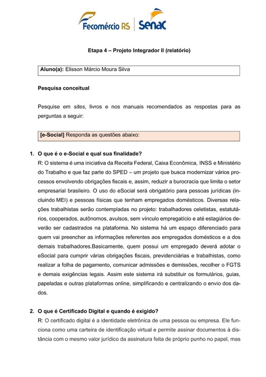 UC11_Unidades Curriculares_Projeto Integrador II_Etapa 4_Elisson Silva