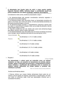 PROVA alimentação na sociedade nota 26,25