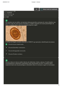 Avaliação I - Individual parasito