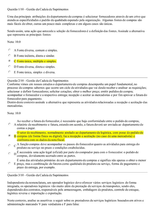 APOL2 NOTA 100
