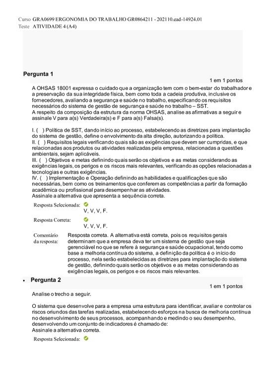 GRA0699 ERGONOMIA DO TRABALHO ATIV 4