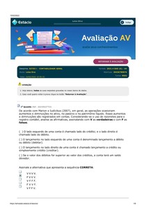 1 AVALIAÇÃO CONTABILIDADE GERAl ESTACIO DE SÁ 0203 2022