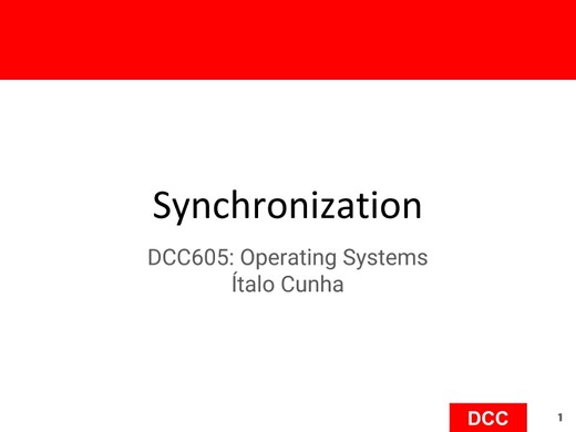 Procs 4_ Synchronization