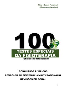 Ebook 100 TESTES ESPECIAIS DA FISIOTERAPIAPDF