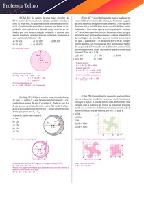 Área da Coroa Circular Exercícios Resolvidos