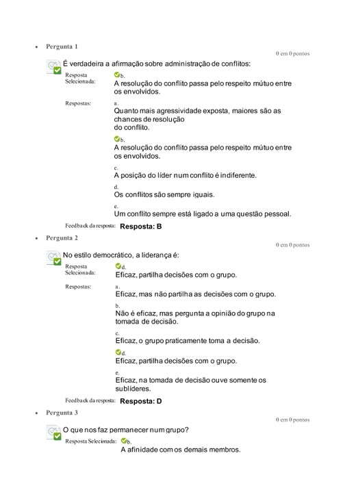 TELE AULA II DINAMICA DAS RELAÇÕES INTERPESSOAIS
