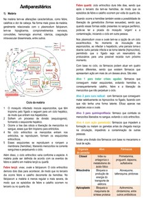 Resumo - Antiparasitários
