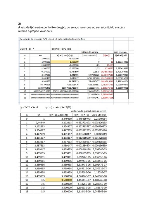 Questão completa métodos numéricos atividade