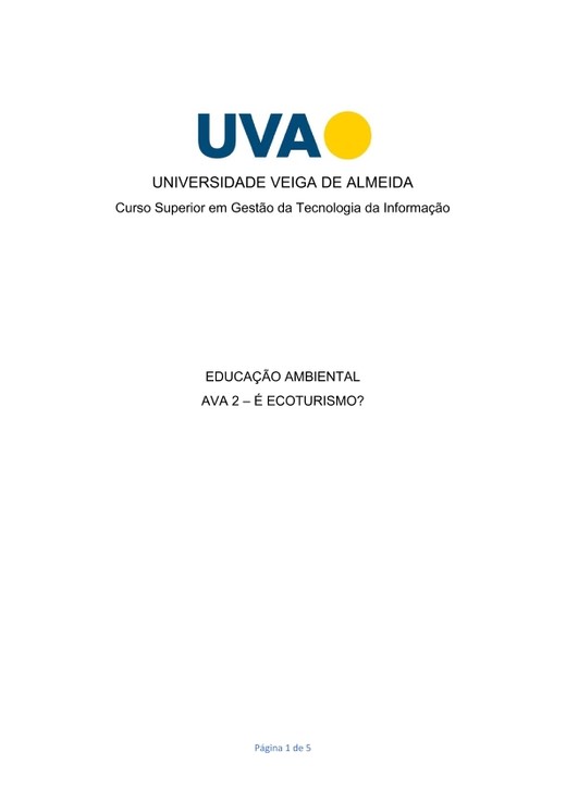 AVA2_Educação Ambiental