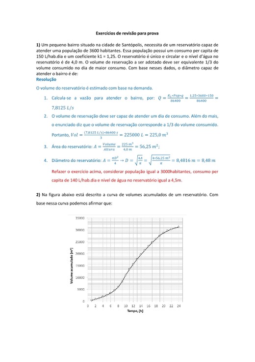 Exercícios Revisão Av3