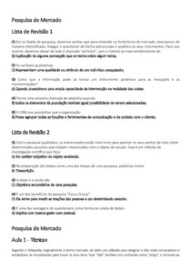Pesquisa de Mercado Completo