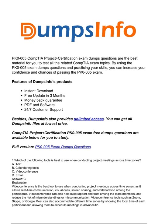 CompTIA PK0-005 Updated Dumps Questions