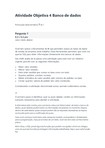 Atividade Objetiva 4 Banco de dados