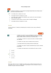 Teste 3 psicologia escolar