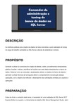 Comandos de administração e tuning de banco de dados no SQL Server2