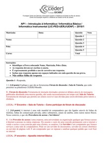 2019 1 Gabarito AP1- Informatica Básica